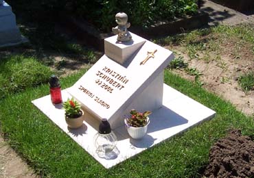Sinis Xingyan - American lapis sculptile tombstone