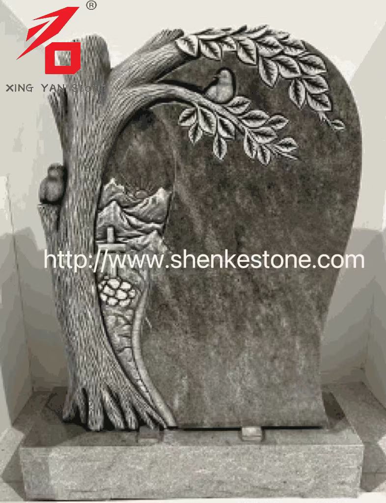 Sinis Xingyan - Arbor umbra Scalptura Ars Tombstone