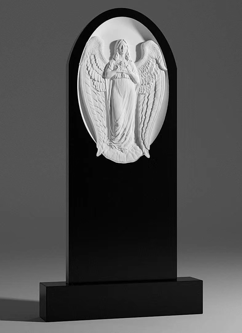 Chinese Xingyan Russian style Angelus Solamen Arripta Tombstone