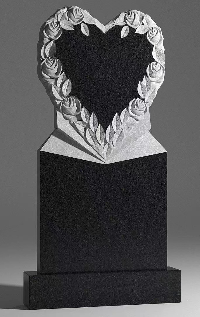 Chinese Xingyan Russian style rosa cor Orbis Ars Tombstone