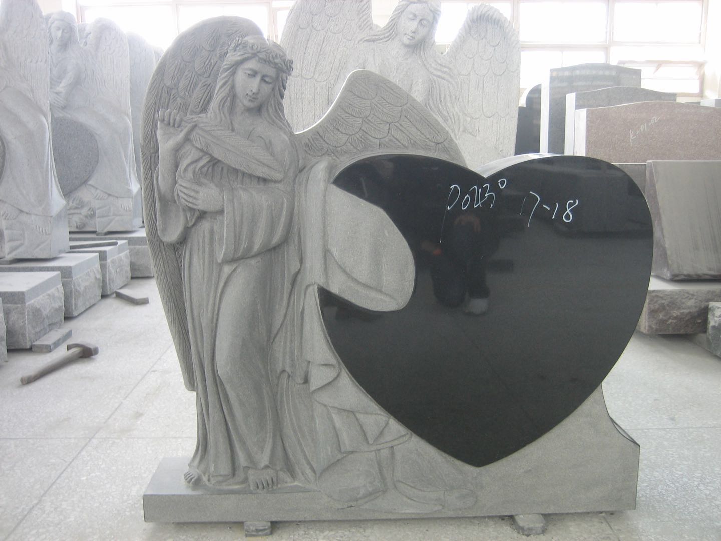 Xingyan Europae-style Angelus custos cor informibus tombstone